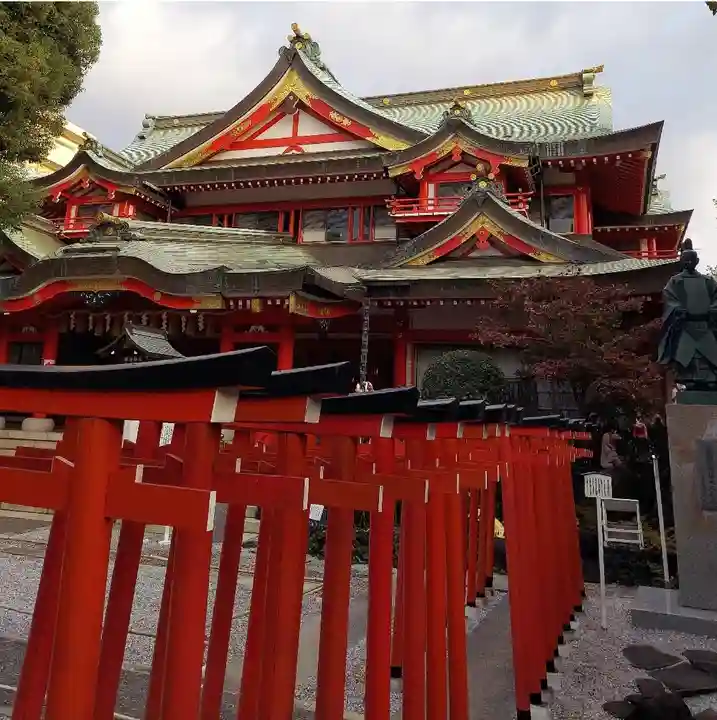 京濱伏見稲荷神社の鳥居