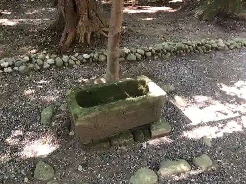 神服織機殿神社(皇大神宮所管社)の手水舎