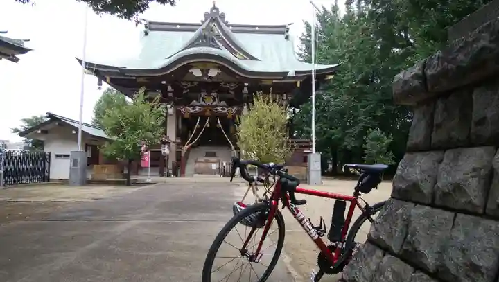 諏訪神社の本殿・本堂