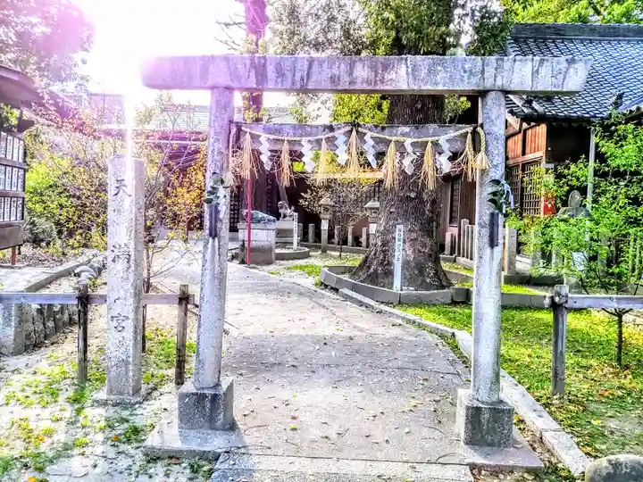 八幡社(松原八幡社)の鳥居