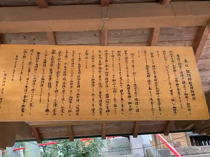 上中居諏訪神社のその他建物