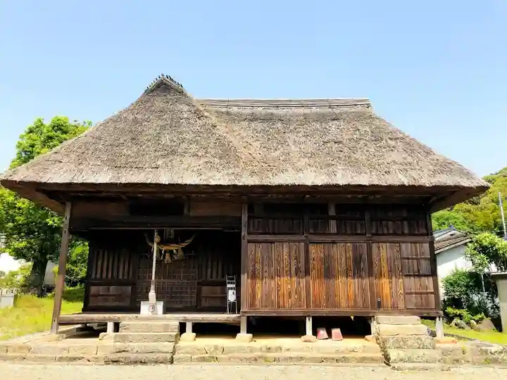 山田大王神社の本殿・本堂