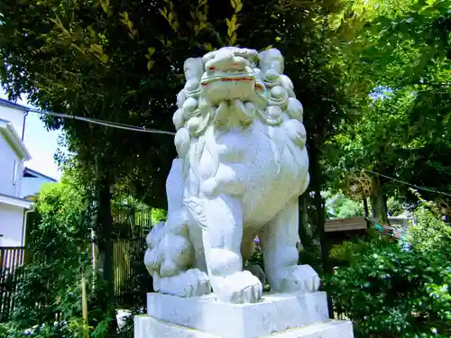 菊田神社の狛犬