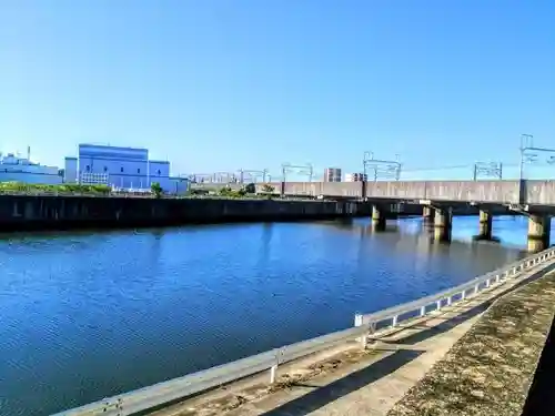 牛毛神社の周辺
