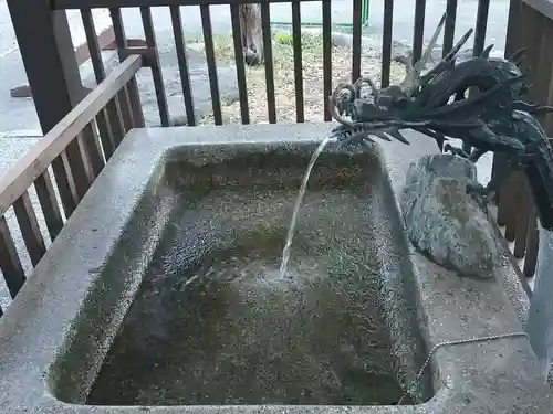 豊平神社の手水舎