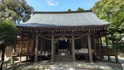 千栗八幡宮の本殿・本堂