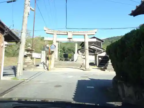 日本第一熊野神社の鳥居