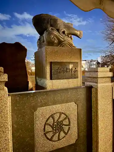 寛永寺不忍池弁天堂の像