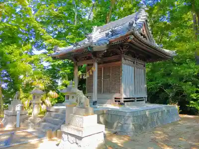 八幡社(矢作)の本殿・本堂