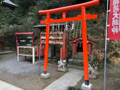 穴澤天神社の鳥居