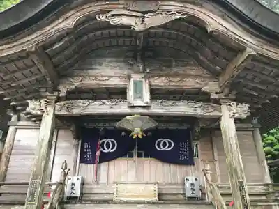 神峯寺の本殿・本堂