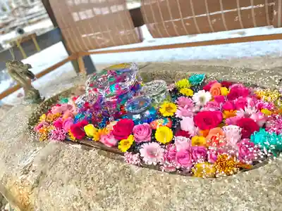 金井神社の手水舎