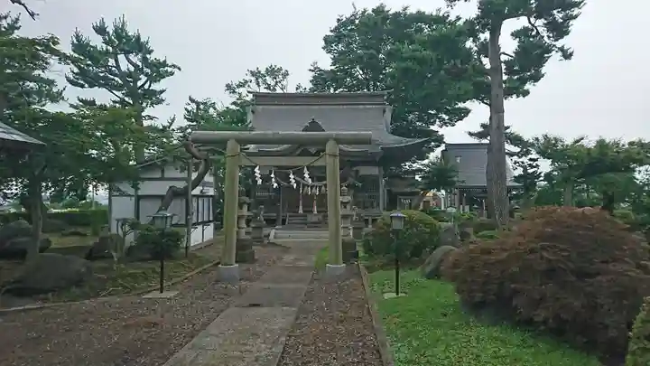 四本松神社の鳥居