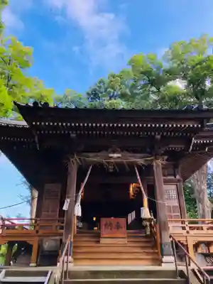 白山神社の本殿・本堂