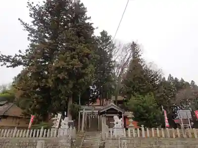 子松神社の景色