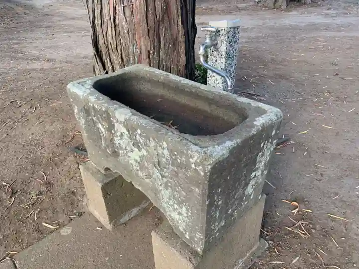 稲荷神社の手水舎