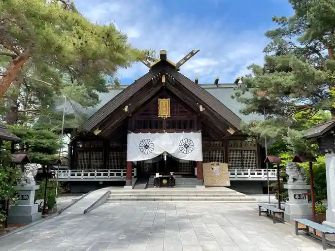 北見神社の本殿・本堂