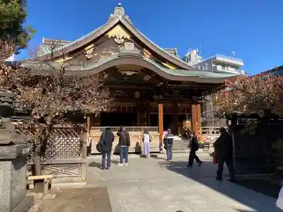 湯島天満宮の本殿・本堂