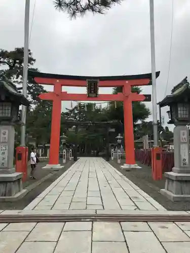 竹駒神社の鳥居