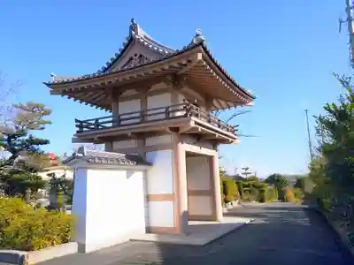 正法山 長沢寺の山門・神門