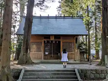 姫宮神社の本殿・本堂