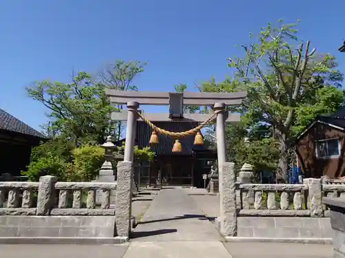 佐奇神社の鳥居