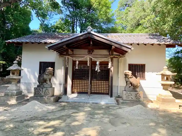 門戸天神社の本殿・本堂