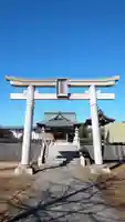 栗木御嶽神社の鳥居