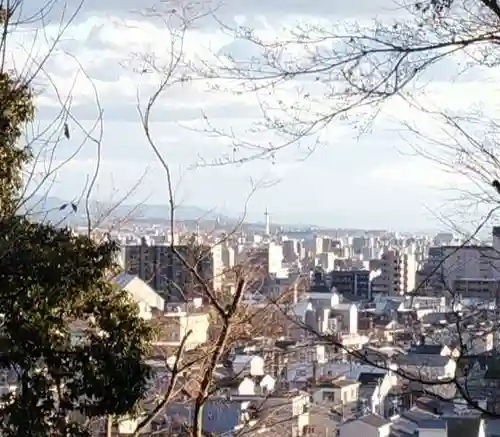 建勲神社の景色