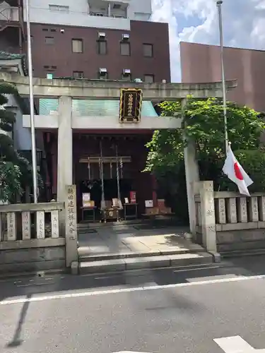 笠間稲荷神社 東京別社の鳥居