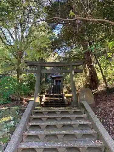 櫃狹神社の鳥居