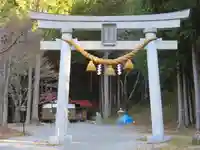 白山神社の鳥居