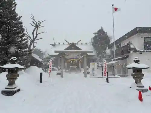 烈々布神社の鳥居