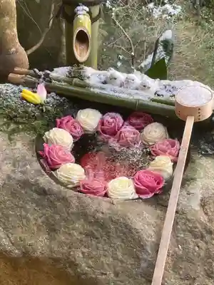 柳谷観音 楊谷寺の手水舎