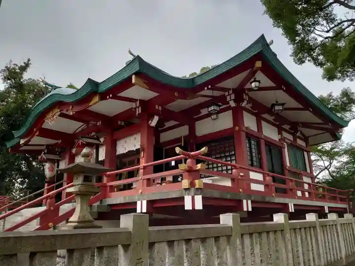 多摩川浅間神社の本殿・本堂