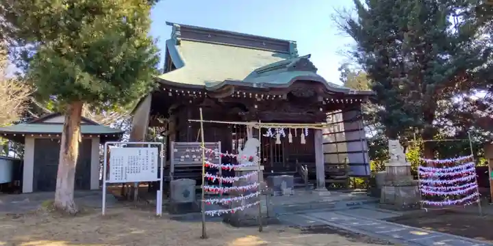 諏訪神社の本殿・本堂