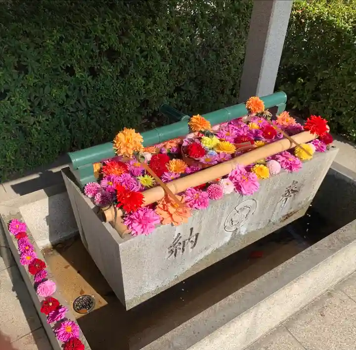 伊和志津神社の手水舎