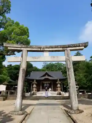 松江神社の鳥居
