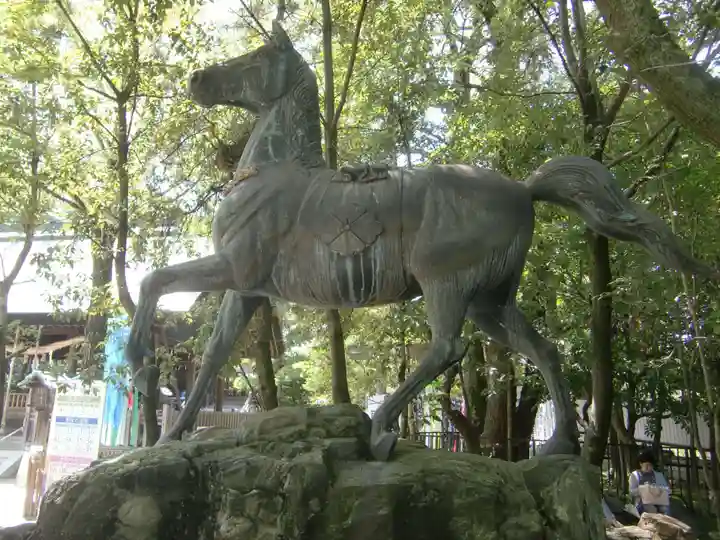 若宮神明社の狛犬