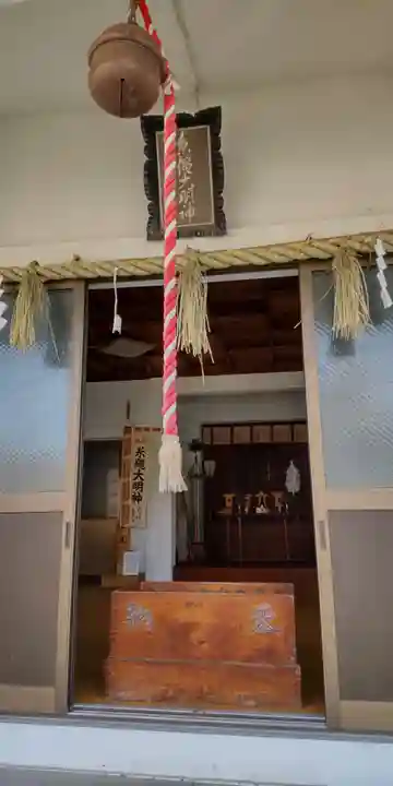 糸縄神社の本殿・本堂