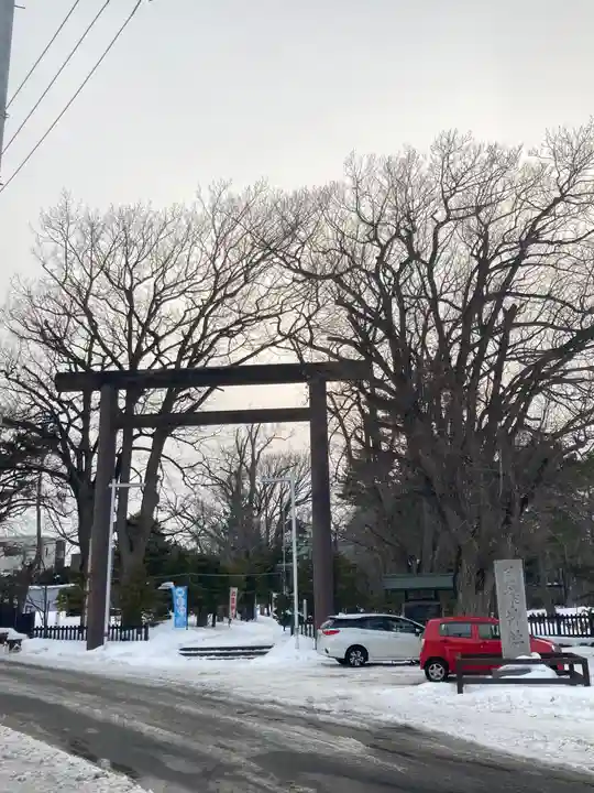 月寒神社の鳥居