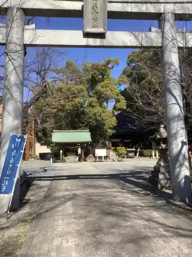 若宮八幡社の鳥居