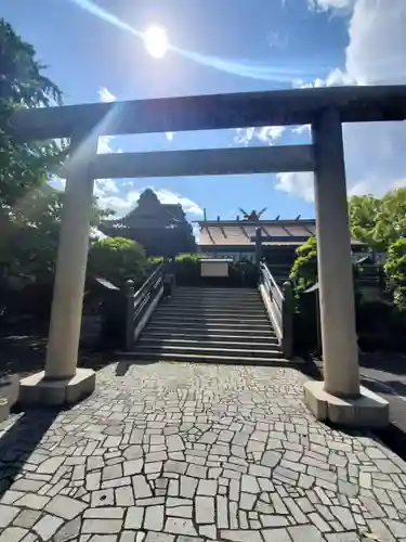 高崎神社の鳥居