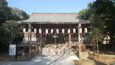 手子后神社の本殿・本堂