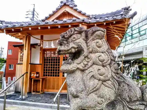 本川浅間社の狛犬