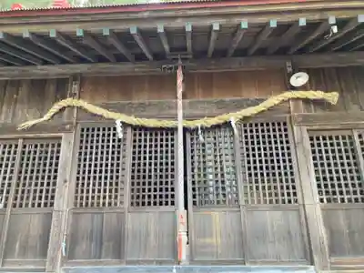 粟津神社の本殿・本堂