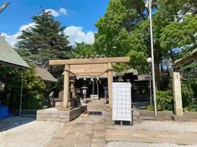 寒川神社の鳥居