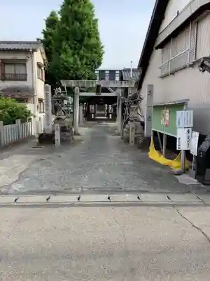 天神社(余坂天神社)の鳥居