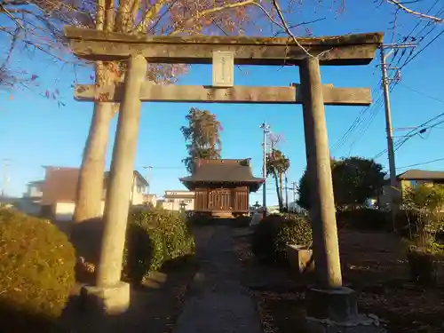 二之宮浅間神社の鳥居