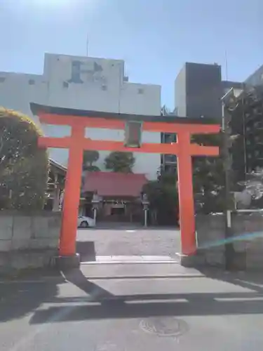 羽衣町厳島神社（関内厳島神社・横浜弁天）の鳥居